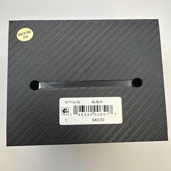 NWT American Exchange Men's Black Watch 47mm Gift Set Cross Bracelet - Picture 6 of 6